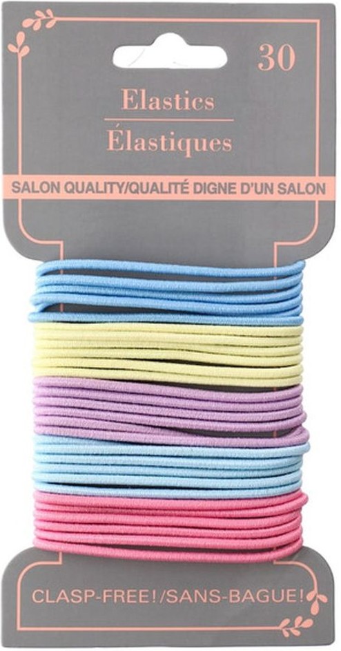 Children's Hair Elastics for Thin Hair Set