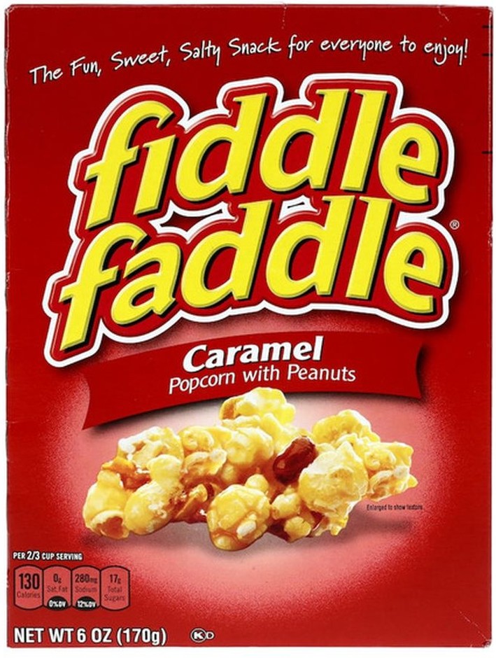 Caramel Popcorn With Peanuts