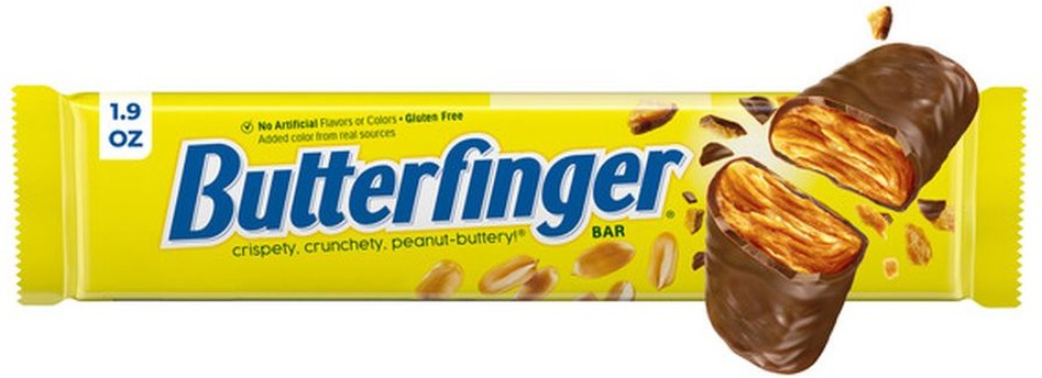Peanut-Buttery Chocolate-y Candy Bars, Individually Wrapped Full Size Bar