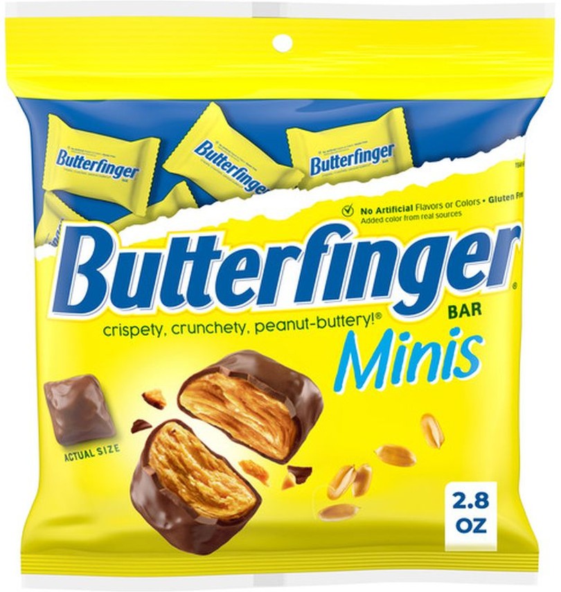 Minis BUTTERFINGER Minis Candy Bars