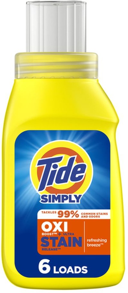 Simply + Oxi Liquid Laundry Detergent, Refreshing Breeze, 6 loads