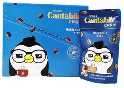 Hazelnut Coffee Drink in Pouch