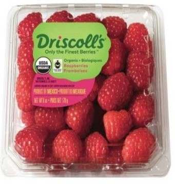 Organic Raspberries