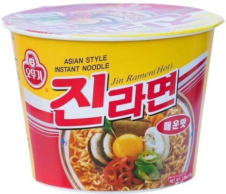 Instant Noodle, Asian Style, Jin Ramen (Hot)