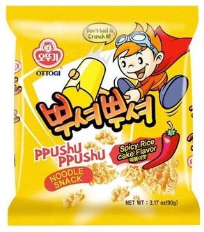 Noodle Snack, Spicy Rice Cake Flavor