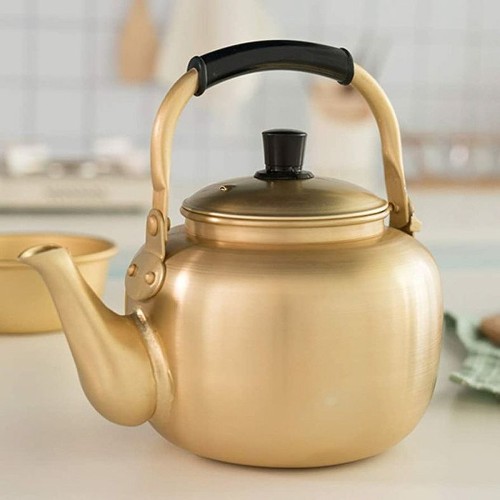2 Liter Yellow Aluminum Kettle