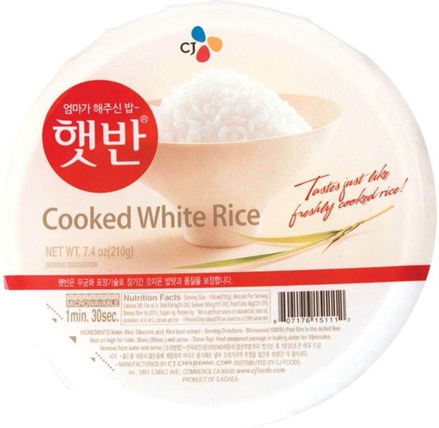 Rice Cooked