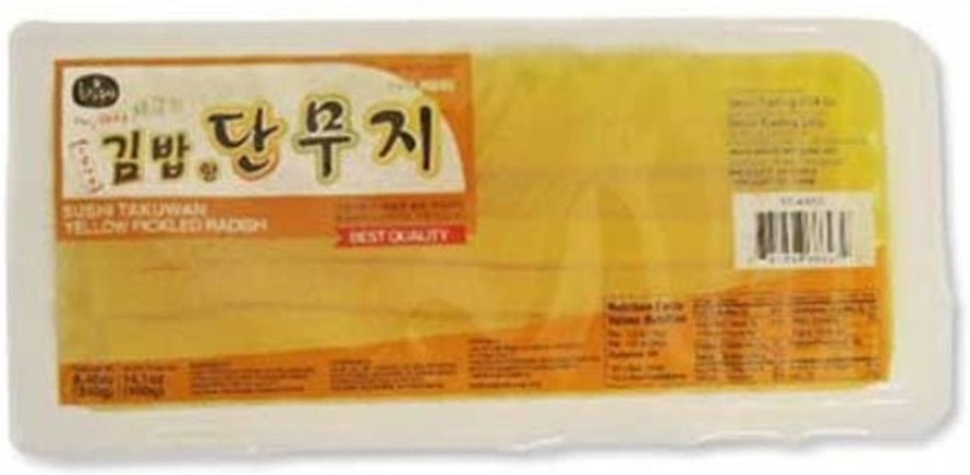 Sliced Yellow Pickled Radish