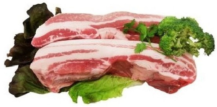 Pork Rind On Belly Chunk