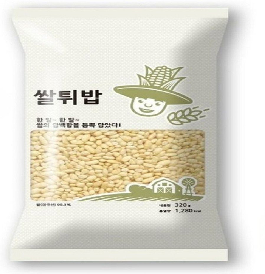 Korean Style Crispy Rice Snack