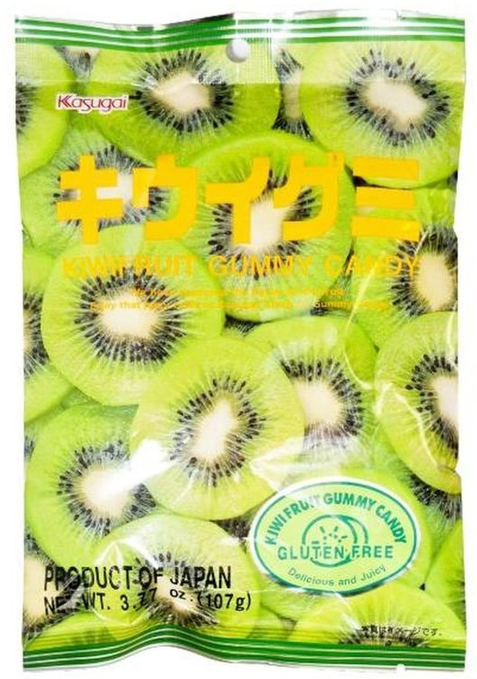 Gummy Candy, Kiwi Fruit, Fruity & Soft