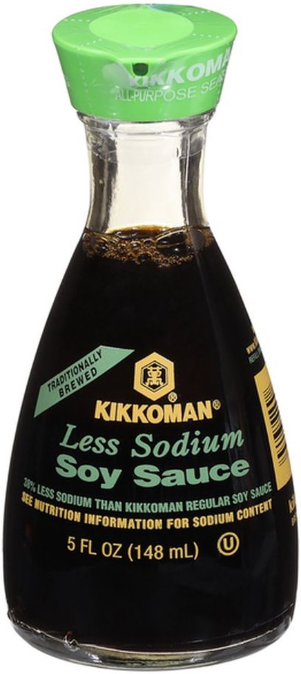 Less Sodium Soy Sauce