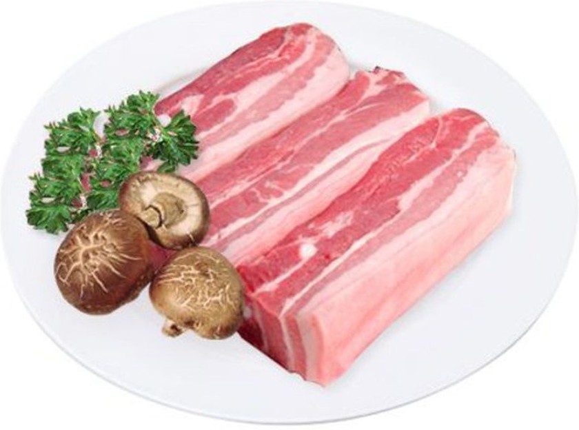 Pork Rind On Belly Chunk