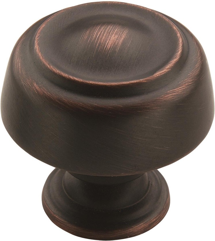 Kane 1-5/8-in Oil Rubbed Bronze Round Transitional Cabinet Knob