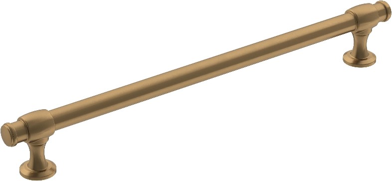 Winsome 8-13/16-in , 224mm Center to Center Champagne Bronze Cylindrical Bar Drawer Pull