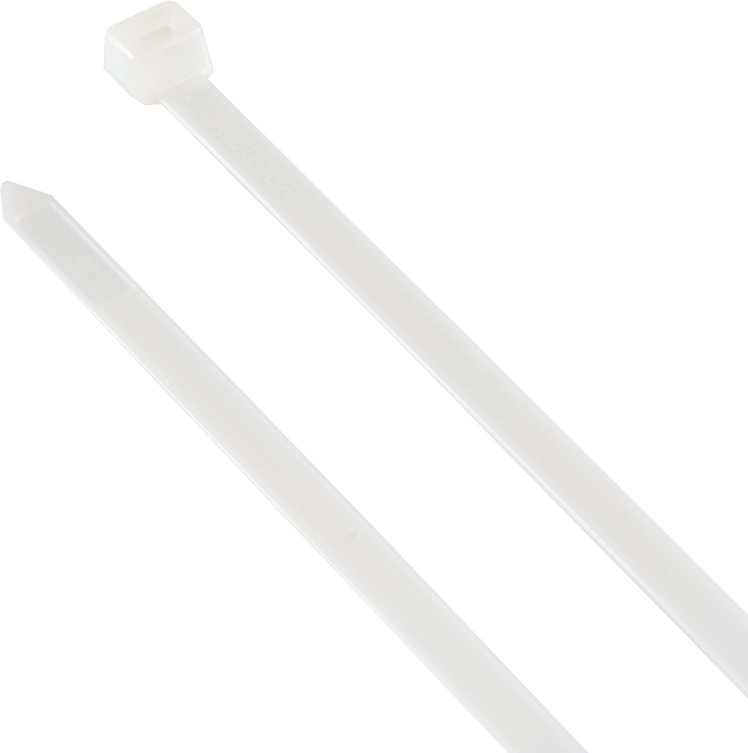 48-in 180-lb Tensile Strength Nylon Standard zip ties Off-white 15 -Pack