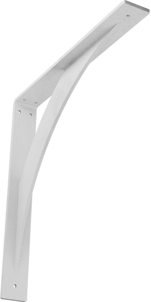 Legacy 16-in x 2-in x 16-in White Steel Countertop support bracket