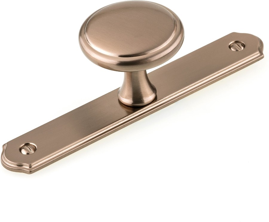 Altadore 1-9/16-in Champagne Bronze Round Transitional Cabinet Knob