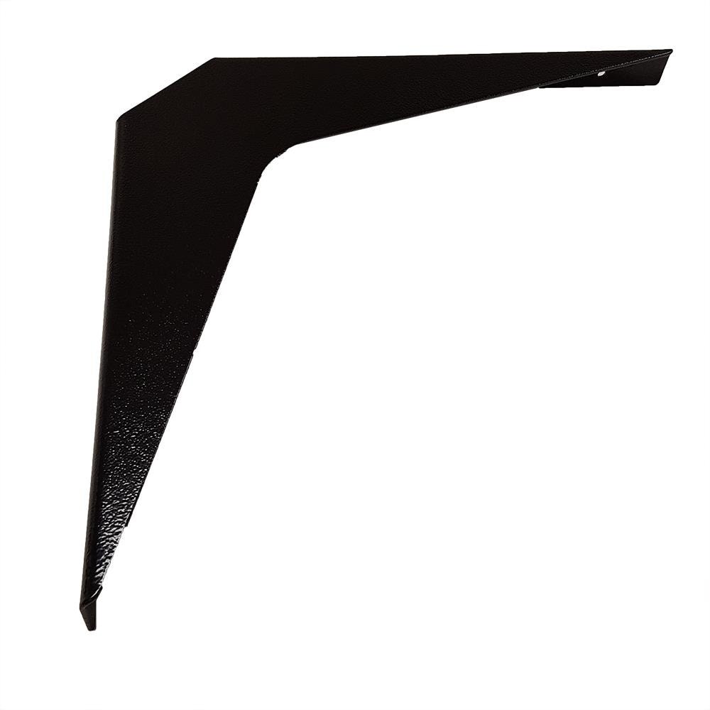 Workstation Bracket 18-in x 1.54-in x 18-in Black Steel Countertop support bracket