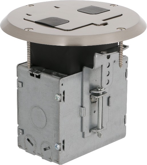 RACO 1 -Gang Metal New work/Old work Round Electrical Box
