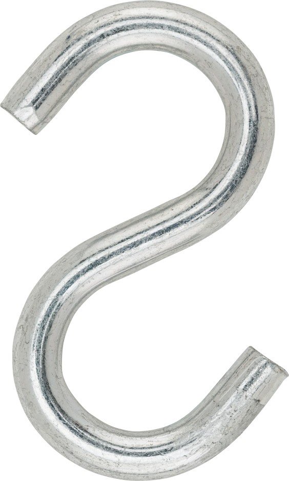 3.5-in Zinc Plated Steel S-hook