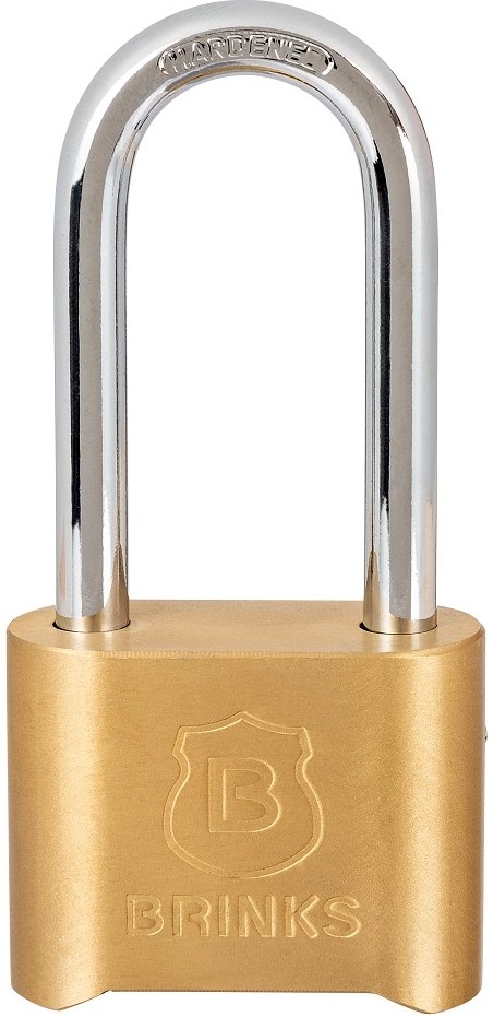 Combination Padlock, 1-7/8-in Wide x 2-in Shackle