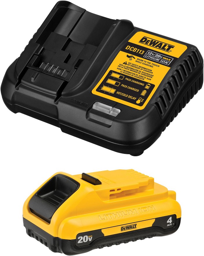 20 -Volt 1 -Pack Lithium-ion ( 4.0 Ah Battery and Charger )
