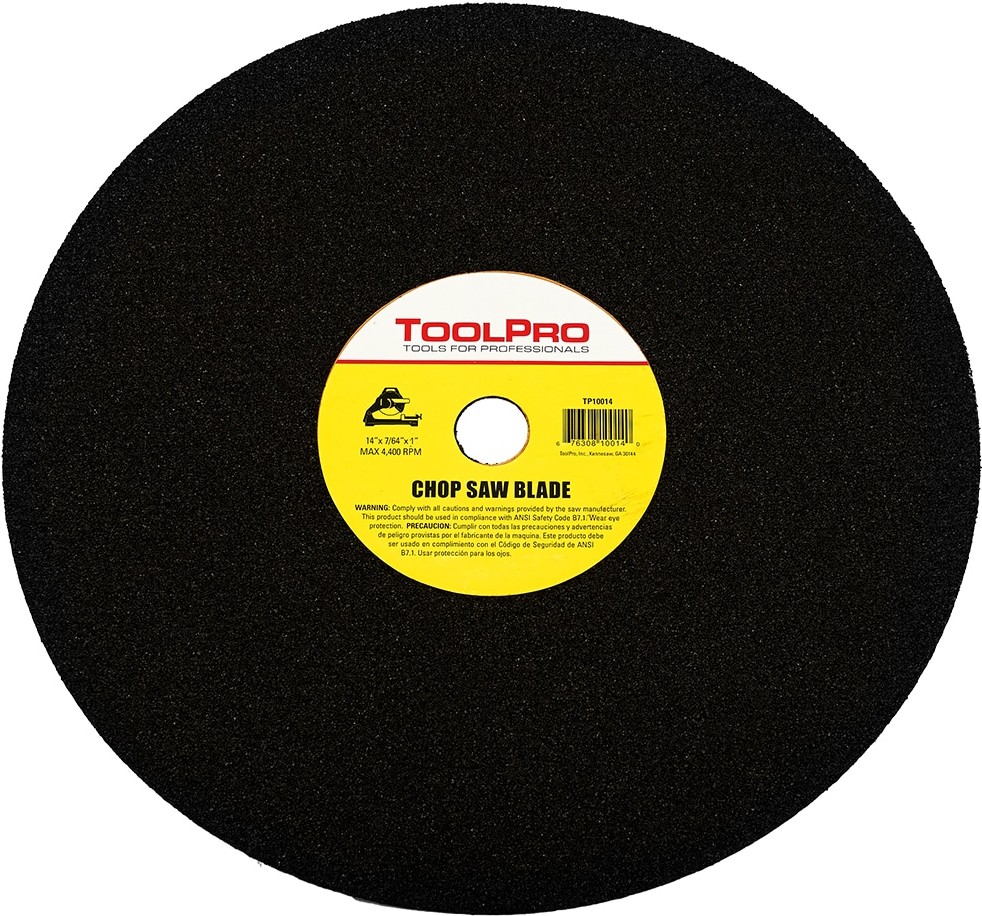 14 in. Chop Saw Blade For Metal 10pk 14-in 0 -Tooth Bi-metal Chop saw blade Set 10 -Pack