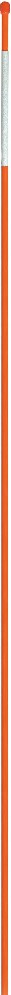 48-in Orange Reflective rod
