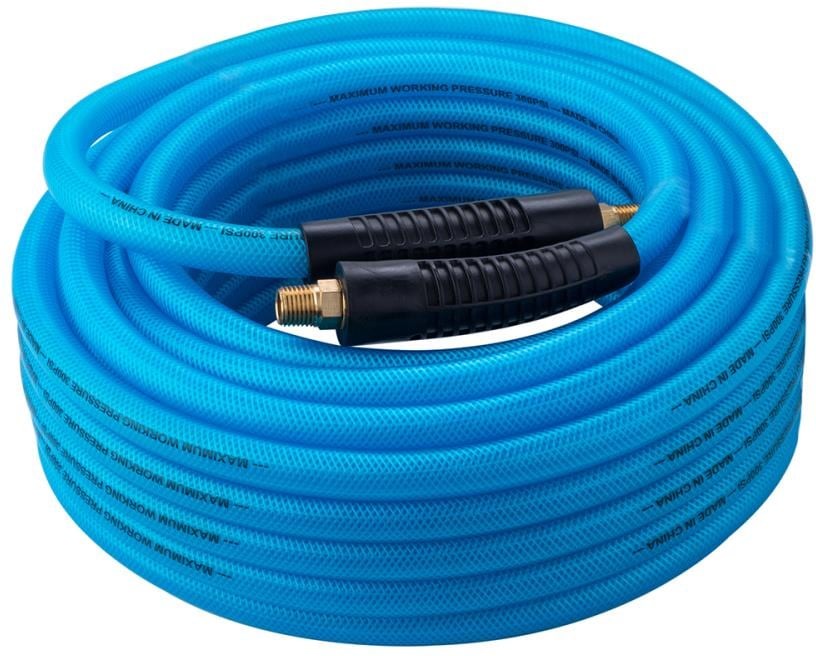 3/8-in x 50-Ft Triple Hybrid Air Hose