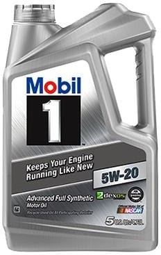 Mobil 1 5W20 Motor Oil 5 Qt