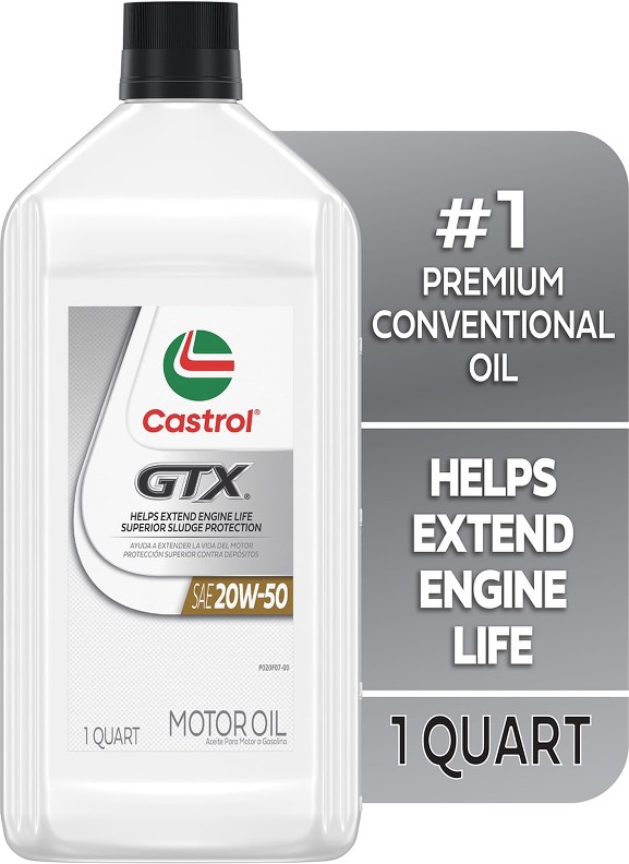 GTX 20W-50 Conventional Motor Oil, 1 Quart