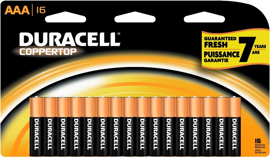 Coppertop Alkaline AAA Batteries ( 16 -Pack)