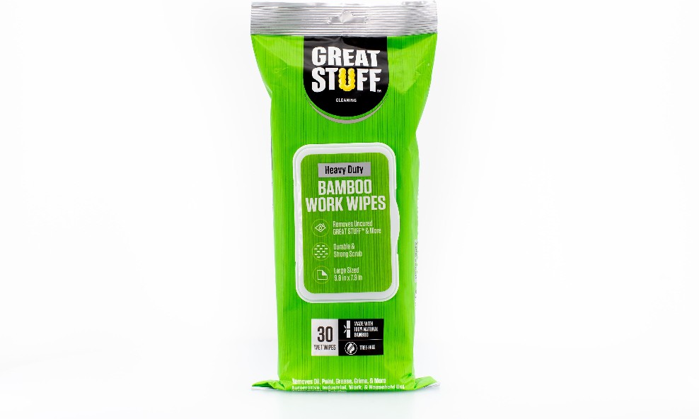 Wipes 30 -Pack Natural fiber blend Detergent wet wipe