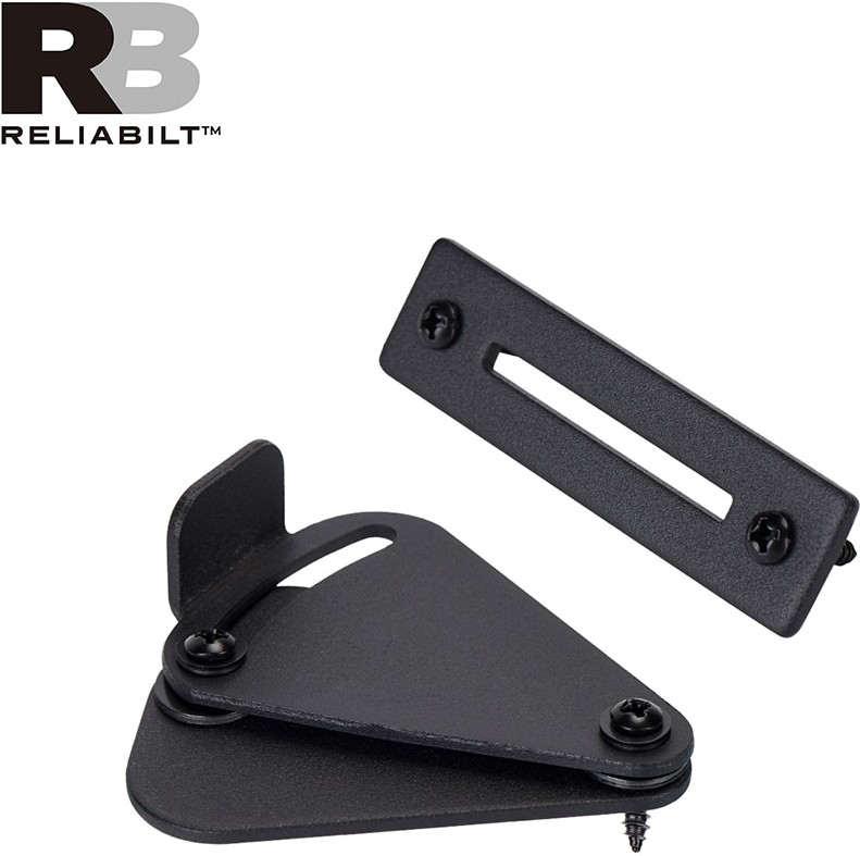Matte black Indoor Single Barn door lock
