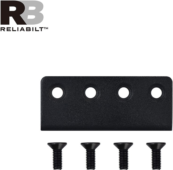 Matte black Indoor Double Connecting adaptor