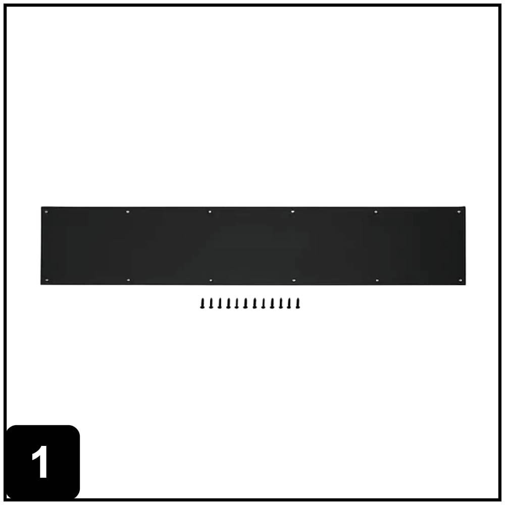 8-in W x 34-in H Kick Plate