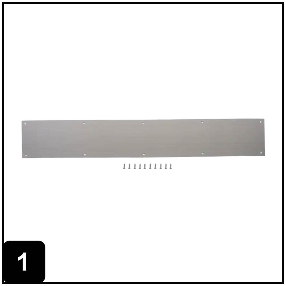 6-in W x 30-in H Kick Plate