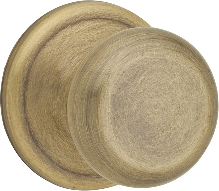 Juno Antique Brass Interior or Hall/Closet Passage Door Knob