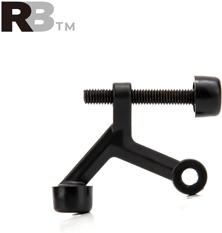 1-3/4-in Black Hinge pin Door Stop