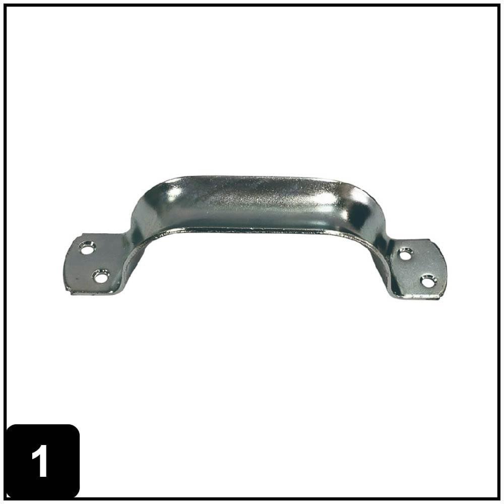 6-3/4-in Screen Door Pull Silver Screen/Storm door New installation Pull handle