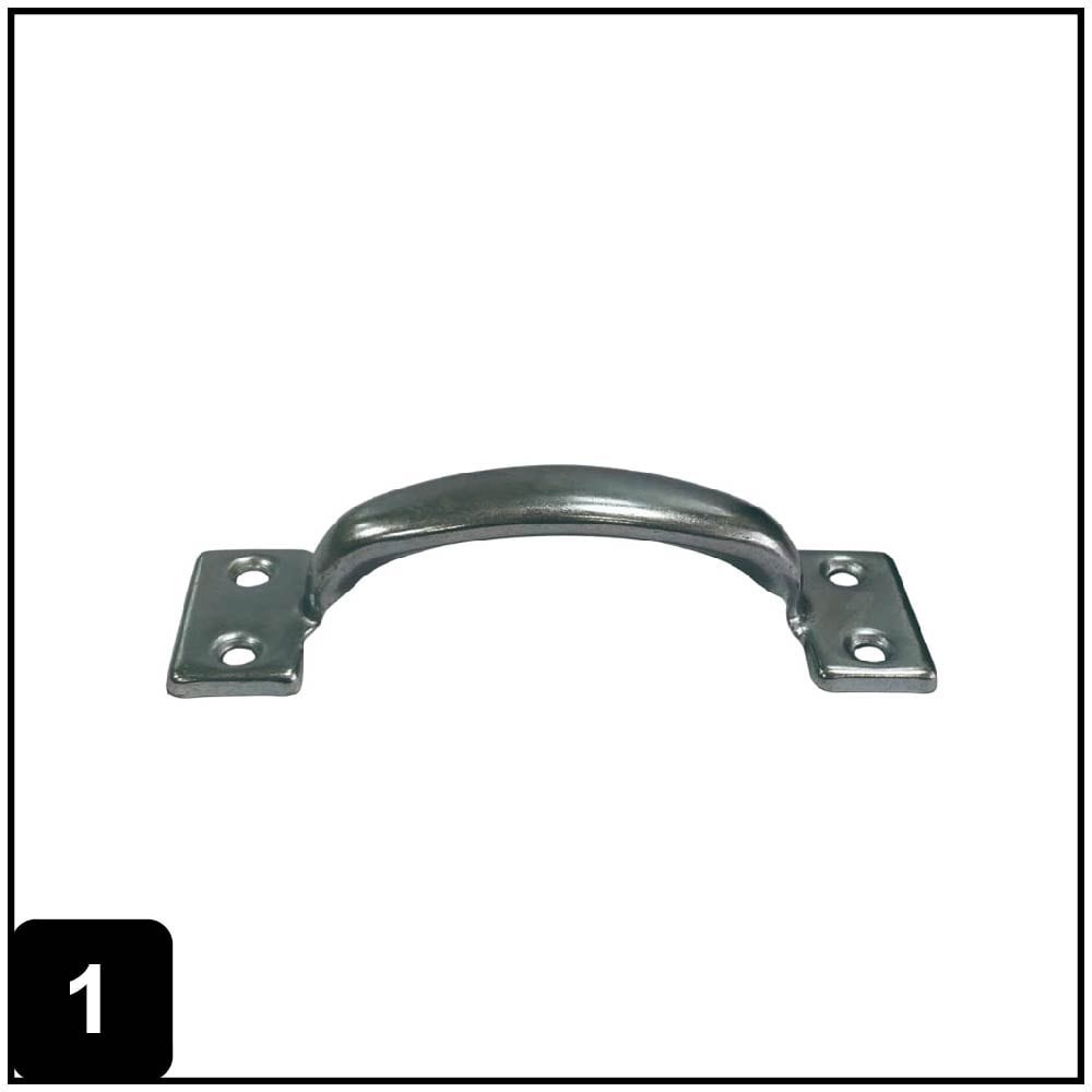 5-1/2-in Screen Door Pull Chrome Screen/Storm door New installation Pull handle