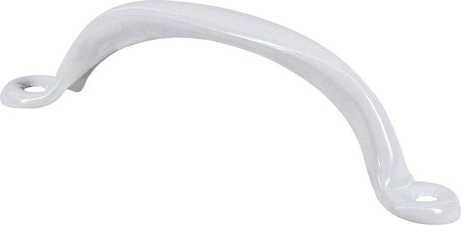 4-3/4-in Matte White Screen door Replacement Pull handle