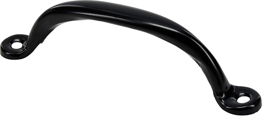 4-3/4-in Matte Black Screen door Replacement Pull handle