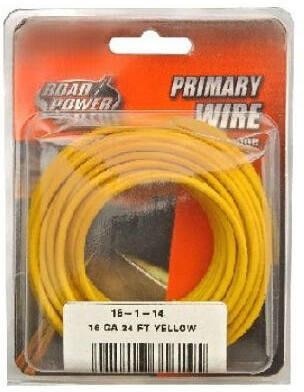 24-ft 16 -AWG Stranded Yellow GPT Primary Wire