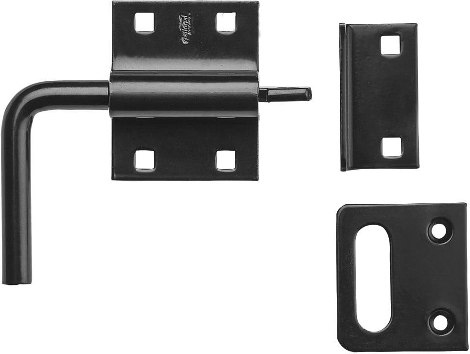 2-5/16-in Black Gate latch