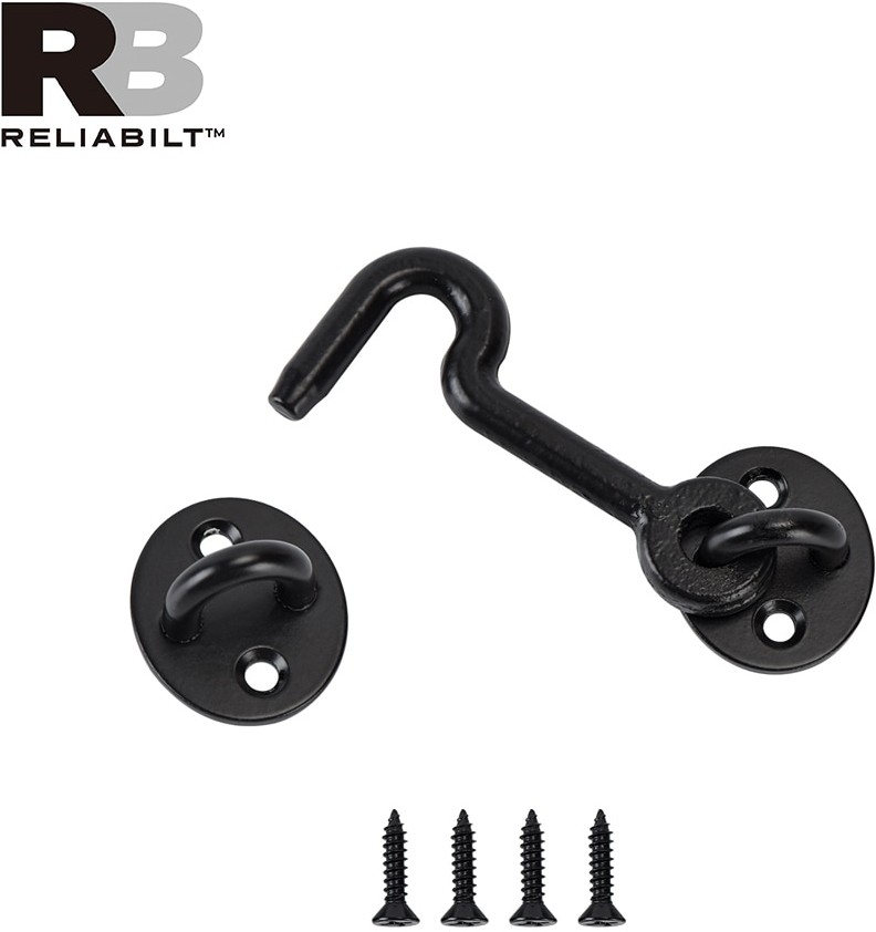 0.87-in Oil-rubbed bronze Steel Gate hook and eye