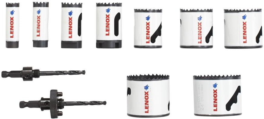 Bi-metal Arbored Hole saw 13 -Piece with Hard Case