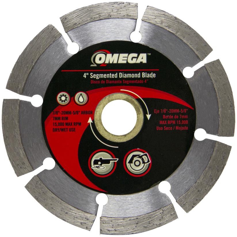 4 " Segmented Blade 4-in Wet/Dry Segmented Rim Diamond Saw Blade