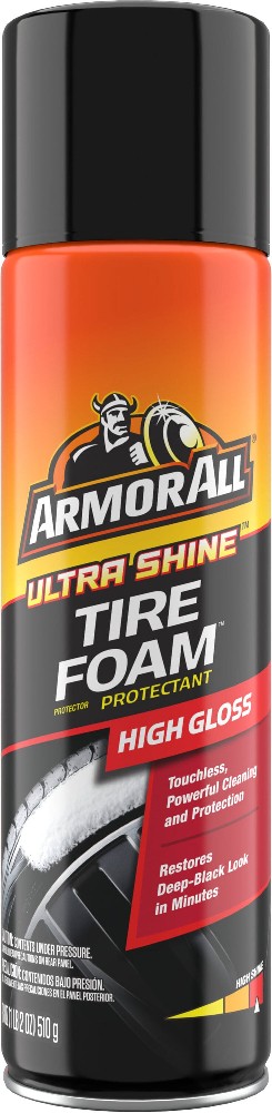 Ultra Shine Tire Foam Protectant 18 -oz Spray Car Exterior Cleaner